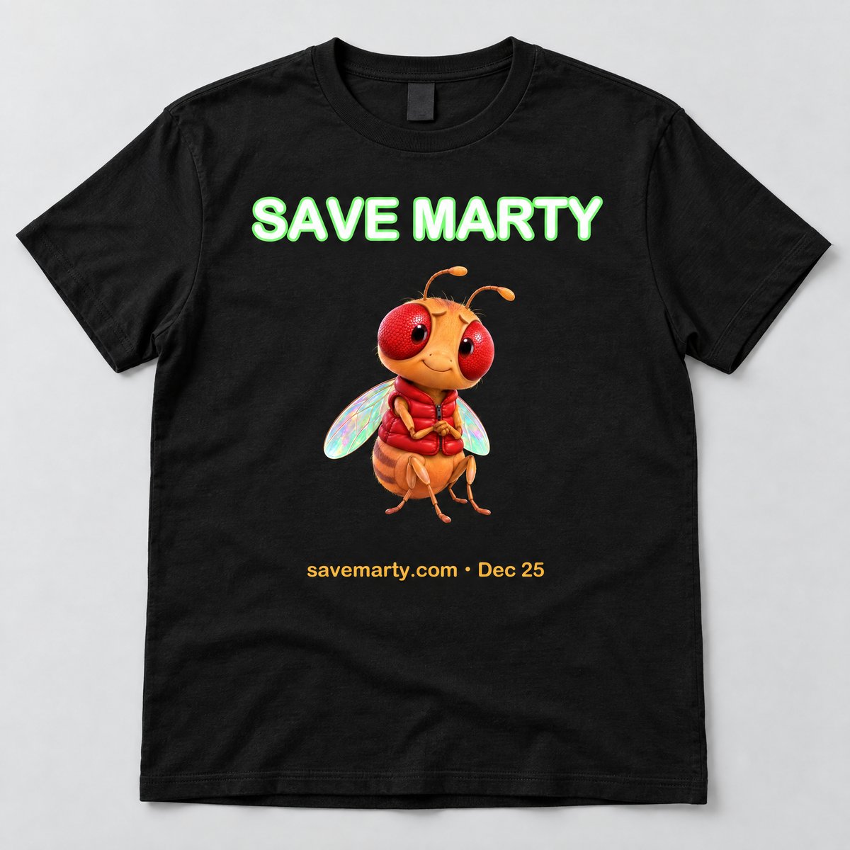 Save Marty t-shirt